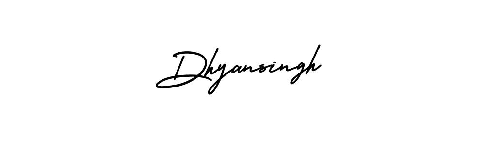 Make a beautiful signature design for name Dhyansingh. Use this online signature maker to create a handwritten signature for free. Dhyansingh signature style 3 images and pictures png