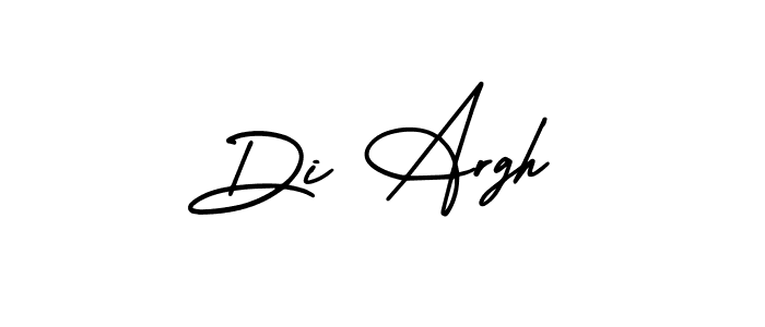 Create a beautiful signature design for name Di Argh. With this signature (AmerikaSignatureDemo-Regular) fonts, you can make a handwritten signature for free. Di Argh signature style 3 images and pictures png