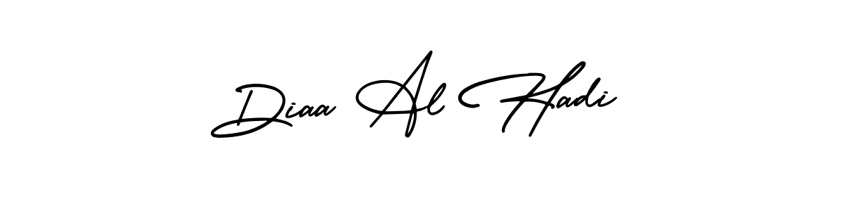 Also You can easily find your signature by using the search form. We will create Diaa Al Hadi name handwritten signature images for you free of cost using AmerikaSignatureDemo-Regular sign style. Diaa Al Hadi signature style 3 images and pictures png