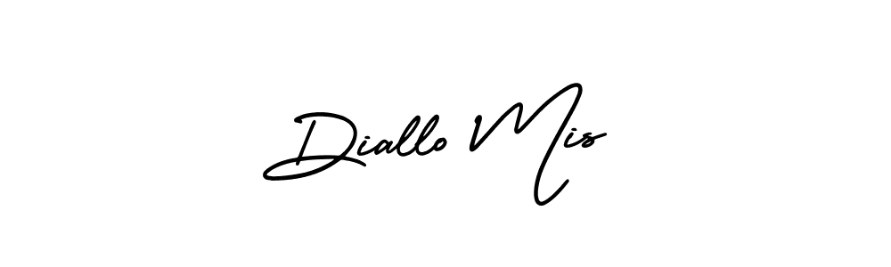 It looks lik you need a new signature style for name Diallo Mis. Design unique handwritten (AmerikaSignatureDemo-Regular) signature with our free signature maker in just a few clicks. Diallo Mis signature style 3 images and pictures png