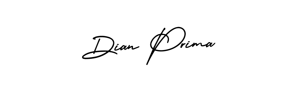 Make a beautiful signature design for name Dian Prima. With this signature (AmerikaSignatureDemo-Regular) style, you can create a handwritten signature for free. Dian Prima signature style 3 images and pictures png