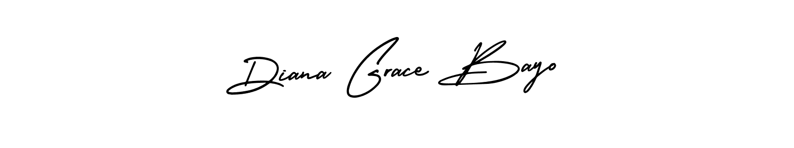 Use a signature maker to create a handwritten signature online. With this signature software, you can design (AmerikaSignatureDemo-Regular) your own signature for name Diana Grace Bayo. Diana Grace Bayo signature style 3 images and pictures png