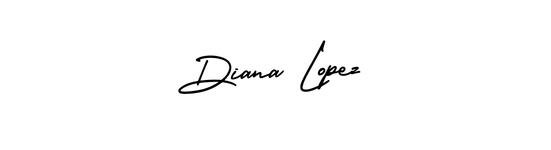 Use a signature maker to create a handwritten signature online. With this signature software, you can design (AmerikaSignatureDemo-Regular) your own signature for name Diana Lopez. Diana Lopez signature style 3 images and pictures png
