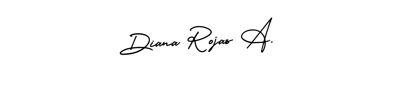 Similarly AmerikaSignatureDemo-Regular is the best handwritten signature design. Signature creator online .You can use it as an online autograph creator for name Diana Rojas A.. Diana Rojas A. signature style 3 images and pictures png