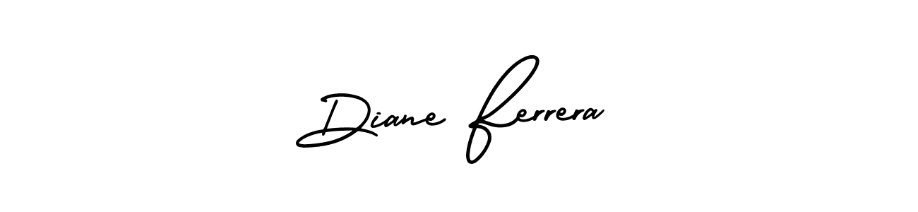 Make a beautiful signature design for name Diane Ferrera. With this signature (AmerikaSignatureDemo-Regular) style, you can create a handwritten signature for free. Diane Ferrera signature style 3 images and pictures png