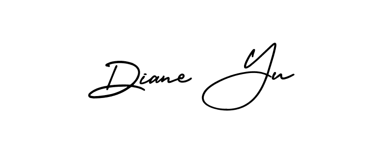 How to make Diane Yu signature? AmerikaSignatureDemo-Regular is a professional autograph style. Create handwritten signature for Diane Yu name. Diane Yu signature style 3 images and pictures png