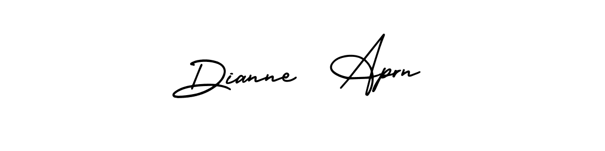 Design your own signature with our free online signature maker. With this signature software, you can create a handwritten (AmerikaSignatureDemo-Regular) signature for name Dianne  Aprn. Dianne  Aprn signature style 3 images and pictures png