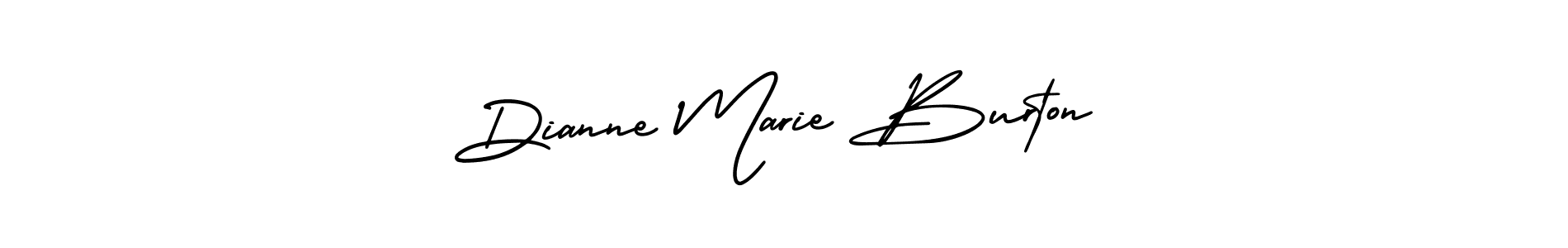 It looks lik you need a new signature style for name Dianne Marie Burton. Design unique handwritten (AmerikaSignatureDemo-Regular) signature with our free signature maker in just a few clicks. Dianne Marie Burton signature style 3 images and pictures png