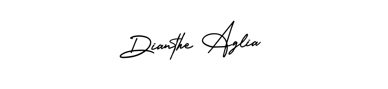 Similarly AmerikaSignatureDemo-Regular is the best handwritten signature design. Signature creator online .You can use it as an online autograph creator for name Dianthe Aglia. Dianthe Aglia signature style 3 images and pictures png