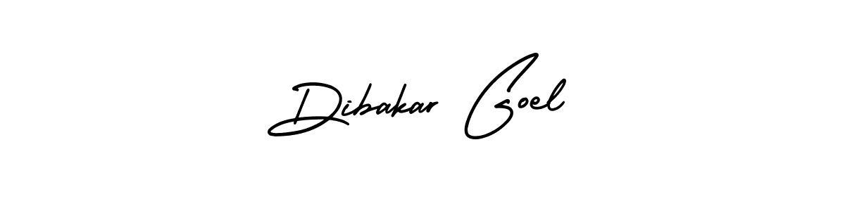 Create a beautiful signature design for name Dibakar Goel. With this signature (AmerikaSignatureDemo-Regular) fonts, you can make a handwritten signature for free. Dibakar Goel signature style 3 images and pictures png