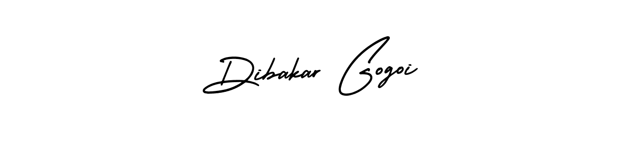 How to make Dibakar Gogoi signature? AmerikaSignatureDemo-Regular is a professional autograph style. Create handwritten signature for Dibakar Gogoi name. Dibakar Gogoi signature style 3 images and pictures png