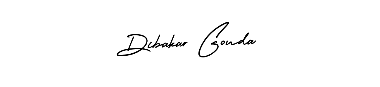 It looks lik you need a new signature style for name Dibakar Gouda. Design unique handwritten (AmerikaSignatureDemo-Regular) signature with our free signature maker in just a few clicks. Dibakar Gouda signature style 3 images and pictures png