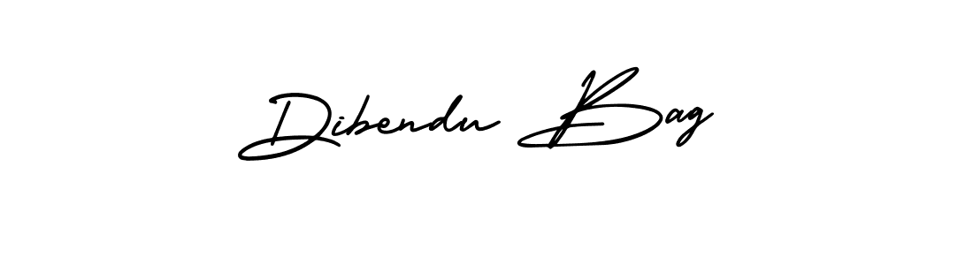 You should practise on your own different ways (AmerikaSignatureDemo-Regular) to write your name (Dibendu Bag) in signature. don't let someone else do it for you. Dibendu Bag signature style 3 images and pictures png