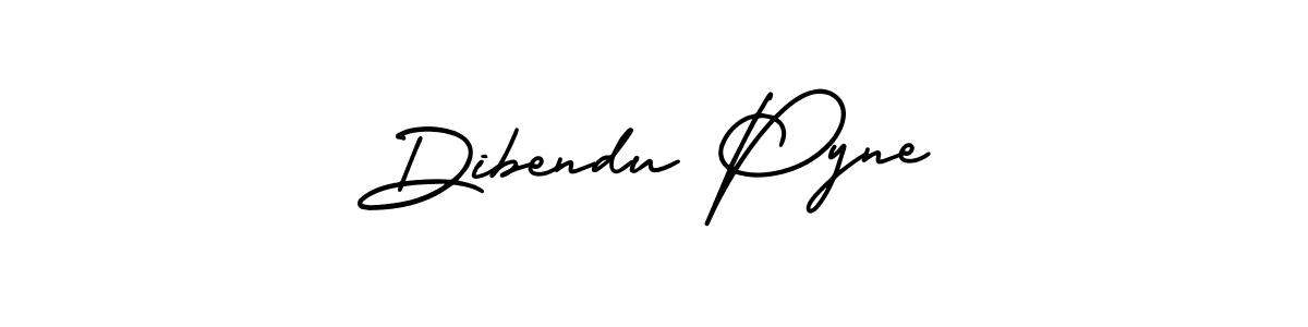 This is the best signature style for the Dibendu Pyne name. Also you like these signature font (AmerikaSignatureDemo-Regular). Mix name signature. Dibendu Pyne signature style 3 images and pictures png