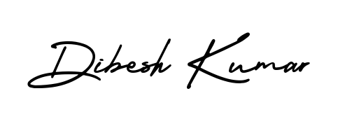 Achieve flawless digital penmanship with Dibesh Kumar name in AmerikaSignatureDemo-Regular font. The perfect tool for creating online signatures. Dibesh Kumar signature style 3 images and pictures png
