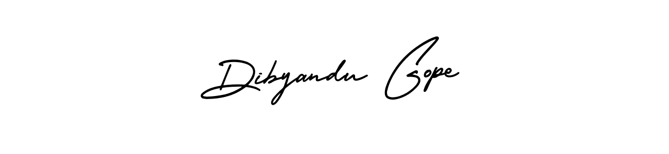 It looks lik you need a new signature style for name Dibyandu Gope. Design unique handwritten (AmerikaSignatureDemo-Regular) signature with our free signature maker in just a few clicks. Dibyandu Gope signature style 3 images and pictures png