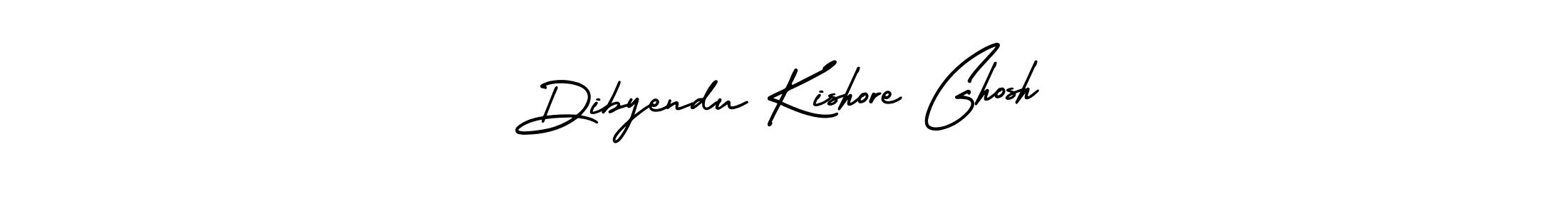 Design your own signature with our free online signature maker. With this signature software, you can create a handwritten (AmerikaSignatureDemo-Regular) signature for name Dibyendu Kishore Ghosh. Dibyendu Kishore Ghosh signature style 3 images and pictures png