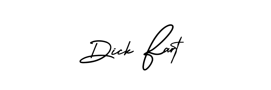 Also we have Dick Fart name is the best signature style. Create professional handwritten signature collection using AmerikaSignatureDemo-Regular autograph style. Dick Fart signature style 3 images and pictures png