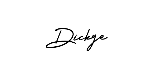 It looks lik you need a new signature style for name Dickye. Design unique handwritten (AmerikaSignatureDemo-Regular) signature with our free signature maker in just a few clicks. Dickye signature style 3 images and pictures png