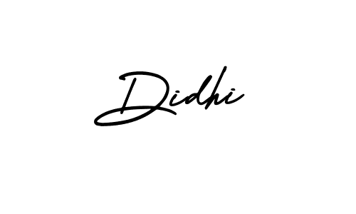 Didhi stylish signature style. Best Handwritten Sign (AmerikaSignatureDemo-Regular) for my name. Handwritten Signature Collection Ideas for my name Didhi. Didhi signature style 3 images and pictures png