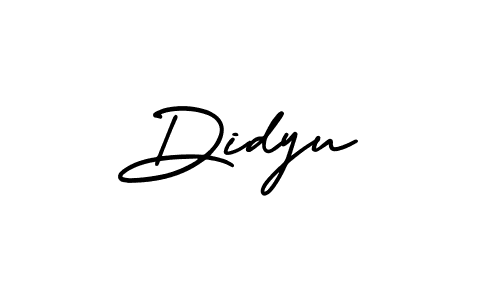 Make a beautiful signature design for name Didyu. With this signature (AmerikaSignatureDemo-Regular) style, you can create a handwritten signature for free. Didyu signature style 3 images and pictures png