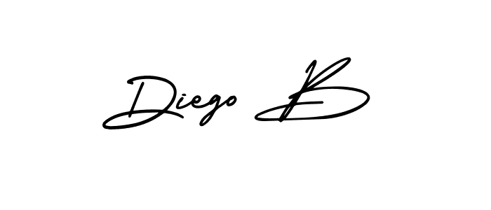 Similarly AmerikaSignatureDemo-Regular is the best handwritten signature design. Signature creator online .You can use it as an online autograph creator for name Diego B. Diego B signature style 3 images and pictures png