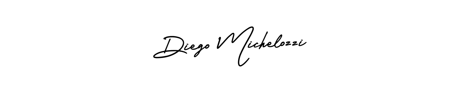 Make a beautiful signature design for name Diego Michelozzi. With this signature (AmerikaSignatureDemo-Regular) style, you can create a handwritten signature for free. Diego Michelozzi signature style 3 images and pictures png