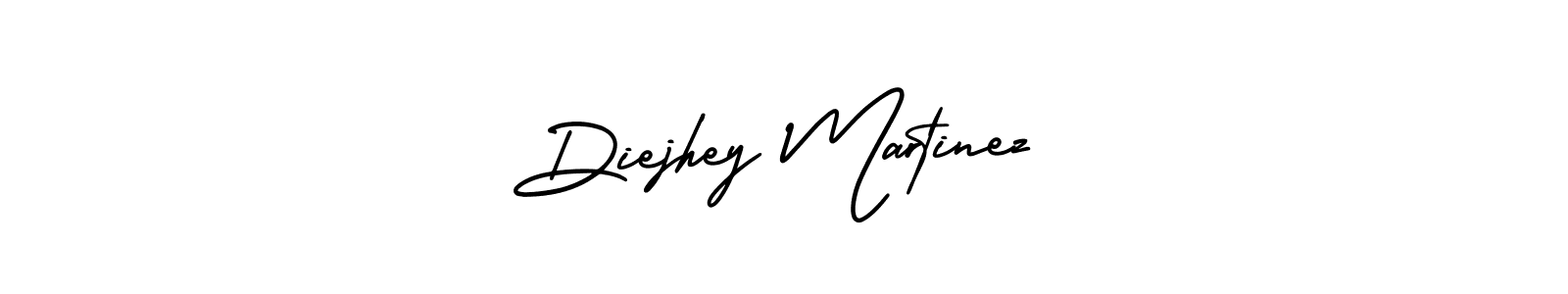 How to make Diejhey Martinez signature? AmerikaSignatureDemo-Regular is a professional autograph style. Create handwritten signature for Diejhey Martinez name. Diejhey Martinez signature style 3 images and pictures png