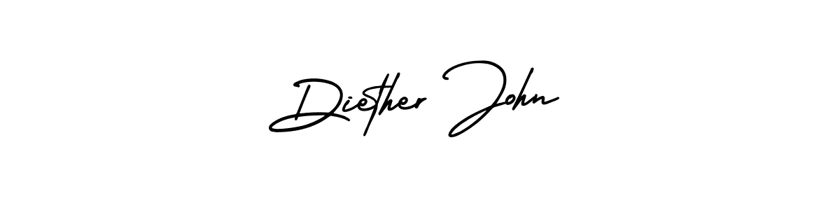 This is the best signature style for the Diether John name. Also you like these signature font (AmerikaSignatureDemo-Regular). Mix name signature. Diether John signature style 3 images and pictures png