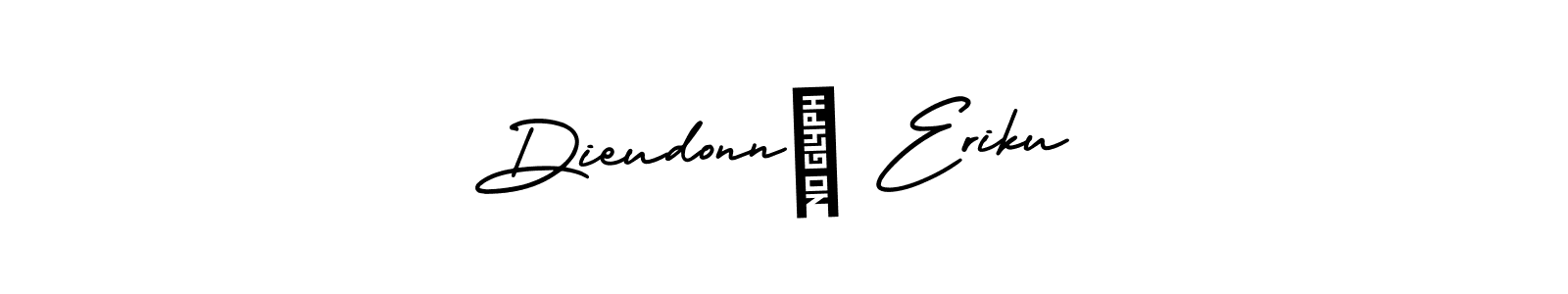 Make a beautiful signature design for name Dieudonné Eriku. Use this online signature maker to create a handwritten signature for free. Dieudonné Eriku signature style 3 images and pictures png