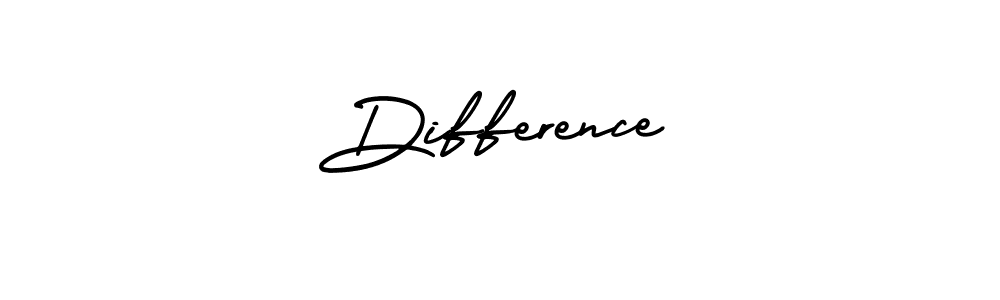 It looks lik you need a new signature style for name Difference. Design unique handwritten (AmerikaSignatureDemo-Regular) signature with our free signature maker in just a few clicks. Difference signature style 3 images and pictures png