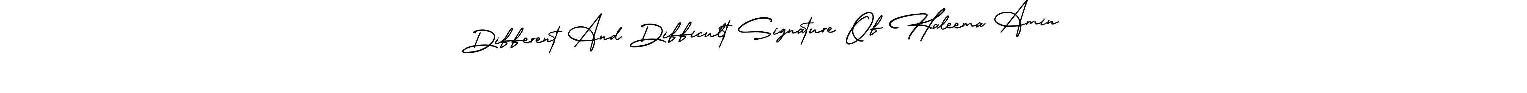 Make a short Different And Difficult Signature Of Haleema Amin signature style. Manage your documents anywhere anytime using AmerikaSignatureDemo-Regular. Create and add eSignatures, submit forms, share and send files easily. Different And Difficult Signature Of Haleema Amin signature style 3 images and pictures png