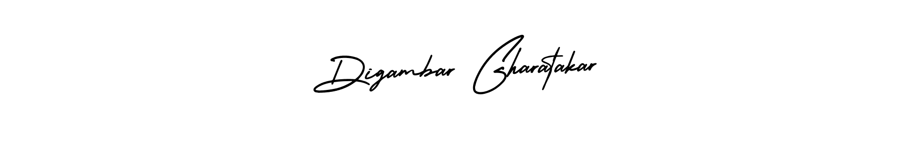 Similarly AmerikaSignatureDemo-Regular is the best handwritten signature design. Signature creator online .You can use it as an online autograph creator for name Digambar Gharatakar. Digambar Gharatakar signature style 3 images and pictures png