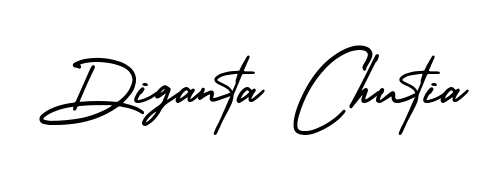 Achieve flawless digital penmanship with Diganta Chutia name in AmerikaSignatureDemo-Regular font. The perfect tool for creating online signatures. Diganta Chutia signature style 3 images and pictures png