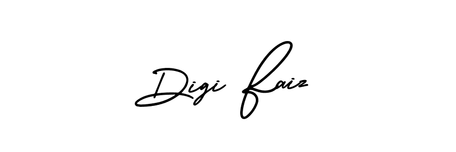 Best and Professional Signature Style for Digi Faiz. AmerikaSignatureDemo-Regular Best Signature Style Collection. Digi Faiz signature style 3 images and pictures png