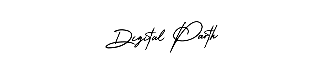 Design your own signature with our free online signature maker. With this signature software, you can create a handwritten (AmerikaSignatureDemo-Regular) signature for name Digital Parth. Digital Parth signature style 3 images and pictures png
