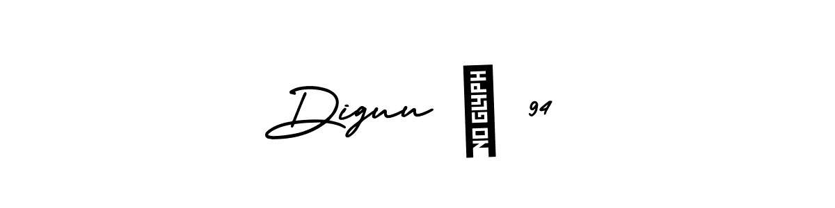 The best way (AmerikaSignatureDemo-Regular) to make a short signature is to pick only two or three words in your name. The name Diguu ⚡ 94 include a total of six letters. For converting this name. Diguu ⚡ 94 signature style 3 images and pictures png