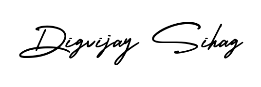 The best way (AmerikaSignatureDemo-Regular) to make a short signature is to pick only two or three words in your name. For converting this name Digvijay Sihag. Digvijay Sihag signature style 3 images and pictures png