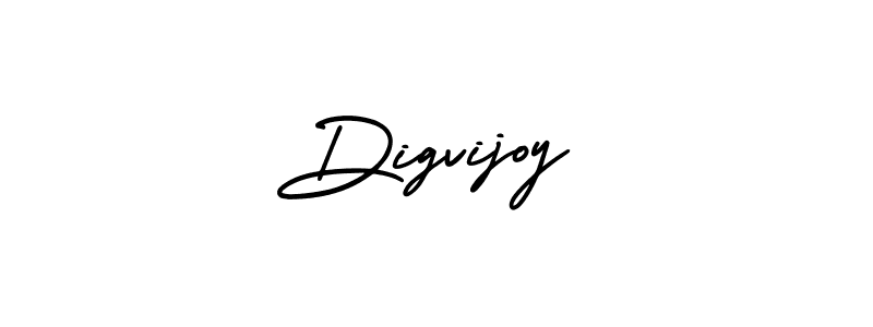 How to Draw Digvijoy signature style? AmerikaSignatureDemo-Regular is a latest design signature styles for name Digvijoy. Digvijoy signature style 3 images and pictures png