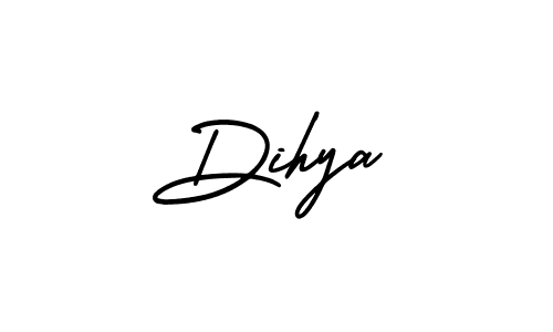 Also we have Dihya name is the best signature style. Create professional handwritten signature collection using AmerikaSignatureDemo-Regular autograph style. Dihya signature style 3 images and pictures png