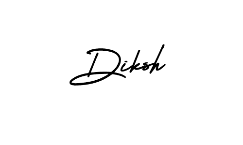 AmerikaSignatureDemo-Regular is a professional signature style that is perfect for those who want to add a touch of class to their signature. It is also a great choice for those who want to make their signature more unique. Get Diksh name to fancy signature for free. Diksh signature style 3 images and pictures png