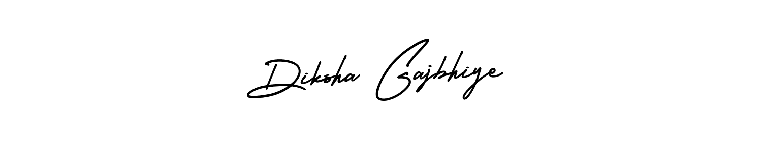 Design your own signature with our free online signature maker. With this signature software, you can create a handwritten (AmerikaSignatureDemo-Regular) signature for name Diksha Gajbhiye. Diksha Gajbhiye signature style 3 images and pictures png