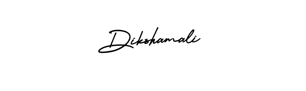 How to Draw Dikshamali signature style? AmerikaSignatureDemo-Regular is a latest design signature styles for name Dikshamali. Dikshamali signature style 3 images and pictures png