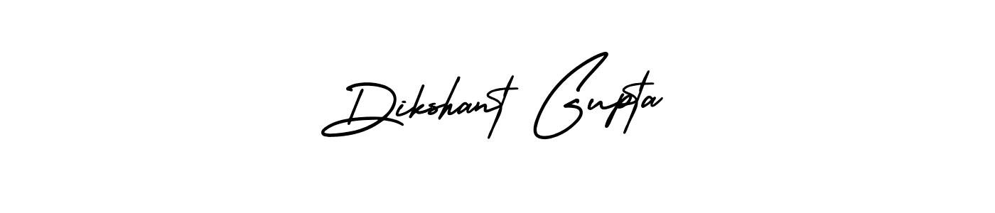 How to make Dikshant Gupta signature? AmerikaSignatureDemo-Regular is a professional autograph style. Create handwritten signature for Dikshant Gupta name. Dikshant Gupta signature style 3 images and pictures png