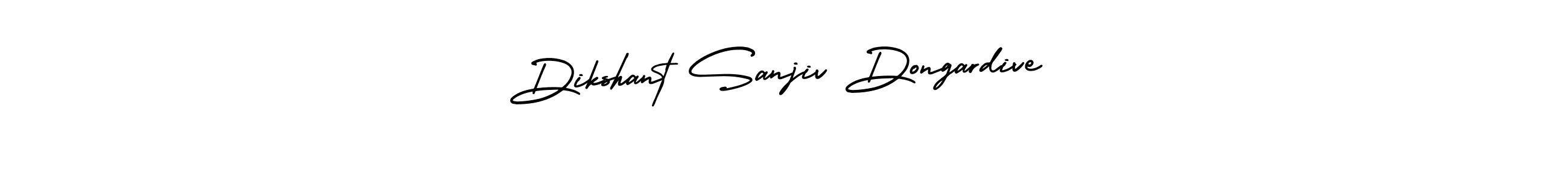 Create a beautiful signature design for name Dikshant Sanjiv Dongardive. With this signature (AmerikaSignatureDemo-Regular) fonts, you can make a handwritten signature for free. Dikshant Sanjiv Dongardive signature style 3 images and pictures png