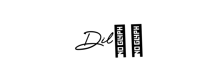 Create a beautiful signature design for name Dil♥️. With this signature (AmerikaSignatureDemo-Regular) fonts, you can make a handwritten signature for free. Dil♥️ signature style 3 images and pictures png