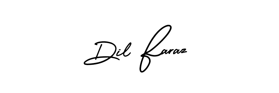 if you are searching for the best signature style for your name Dil Faraz. so please give up your signature search. here we have designed multiple signature styles  using AmerikaSignatureDemo-Regular. Dil Faraz signature style 3 images and pictures png