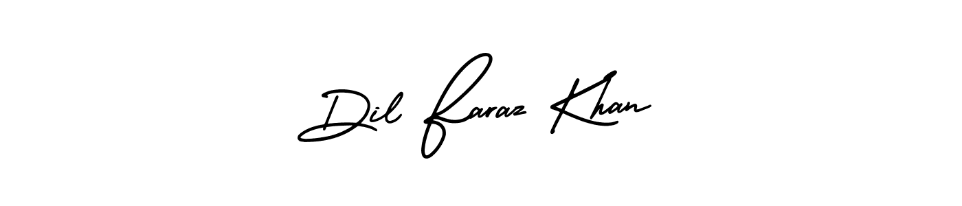 Create a beautiful signature design for name Dil Faraz Khan. With this signature (AmerikaSignatureDemo-Regular) fonts, you can make a handwritten signature for free. Dil Faraz Khan signature style 3 images and pictures png