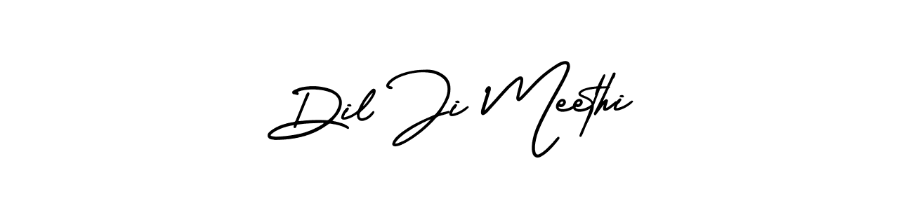 Here are the top 10 professional signature styles for the name Dil Ji Meethi. These are the best autograph styles you can use for your name. Dil Ji Meethi signature style 3 images and pictures png
