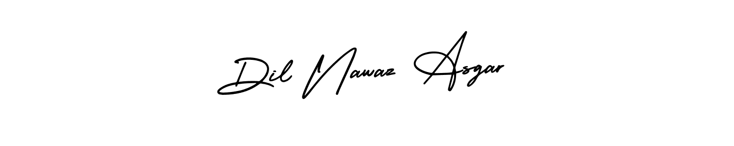 How to Draw Dil Nawaz Asgar signature style? AmerikaSignatureDemo-Regular is a latest design signature styles for name Dil Nawaz Asgar. Dil Nawaz Asgar signature style 3 images and pictures png